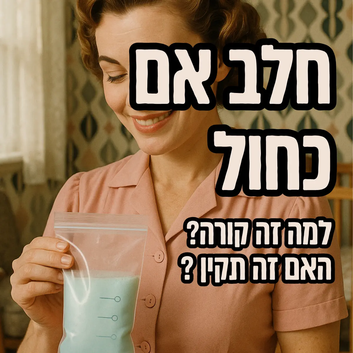 חלב אם כחול