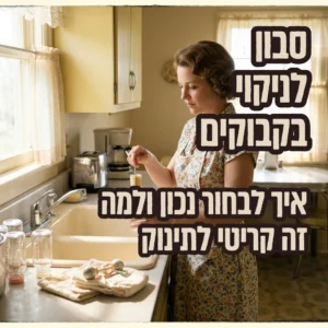 סבון לניקוי בקבוקים