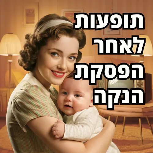 תופעות לאחר הפסקת הנקה